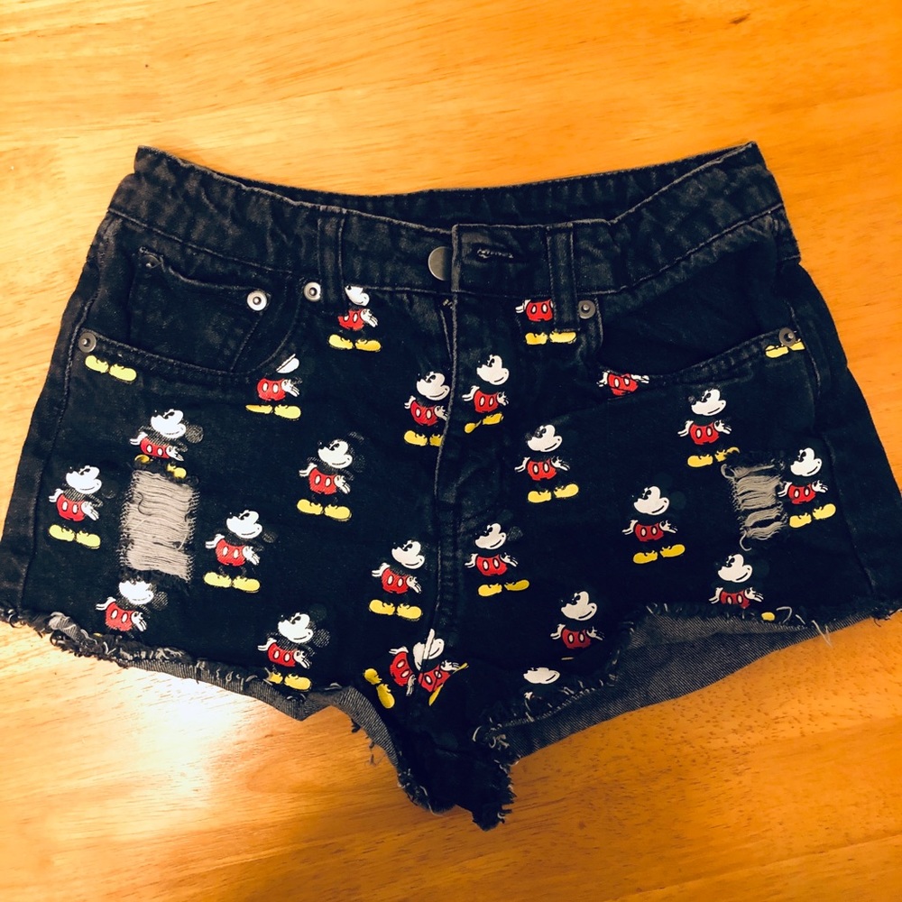 Forever 21 Mickey Mouse Shorts